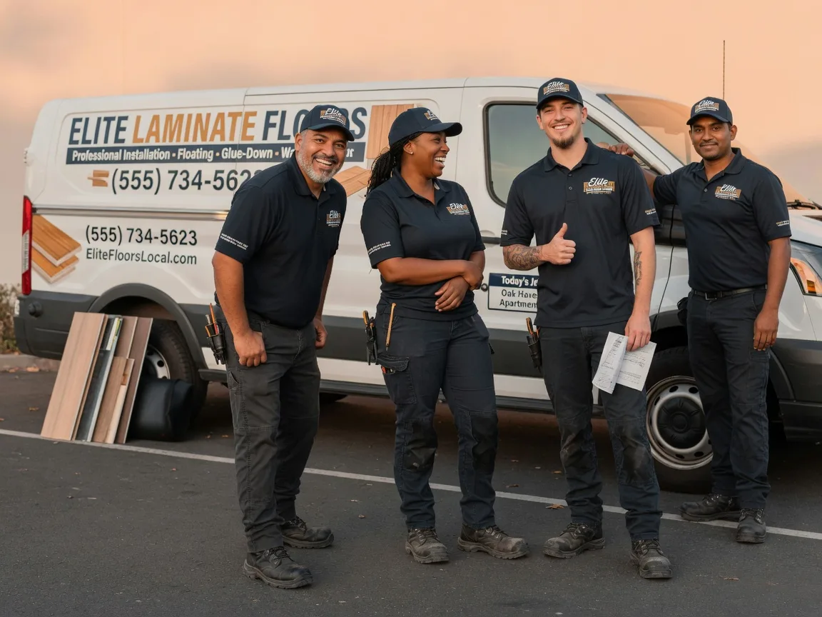 Laminate flooring installation company in Mechanicsville, IA